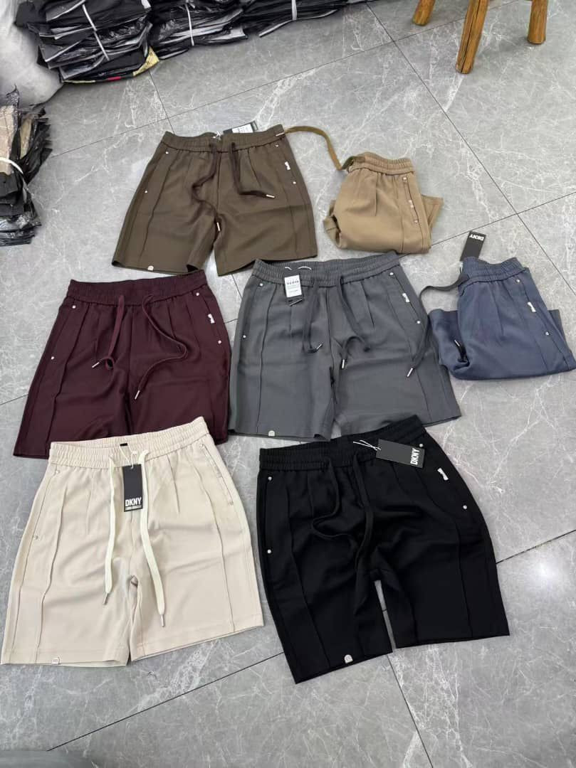 Plain Color Athleisure Shorts