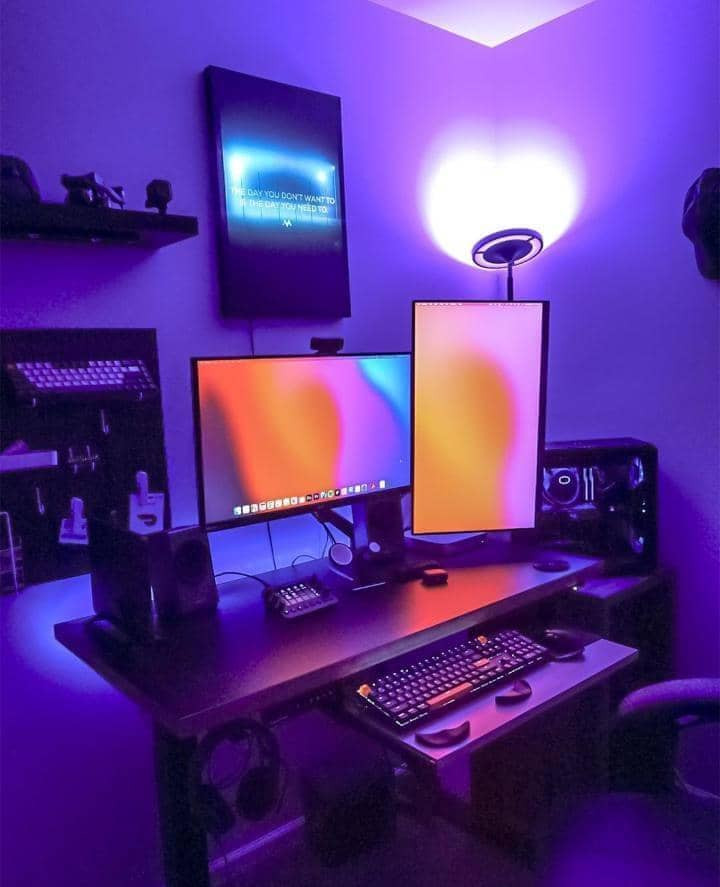 gaming pc set up